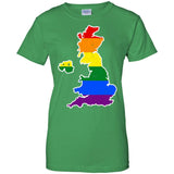 United Kingdom Rainbow Flag LGBT Community Pride LGBT Shirts