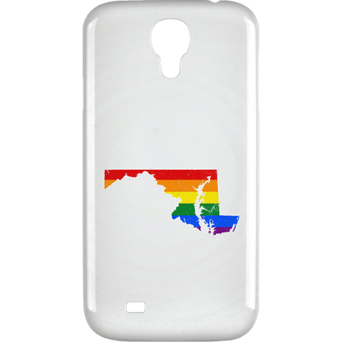 Maryland Rainbow Flag LGBT Community Pride LGBT Shirts  Samsung Galaxy 4 Case