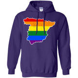 Spain Rainbow Flag LGBT Community Pride LGBT Shirts