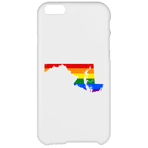 Maryland Rainbow Flag LGBT Community Pride LGBT Shirts  iPhone 6 Plus Case