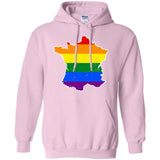 France Rainbow Flag LGBT Community Pride LGBT Shirts