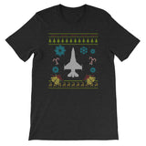 Airplane Jet Pilot Christmas Sweater Design