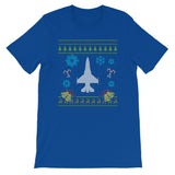 Airplane Jet Pilot Christmas Sweater Design