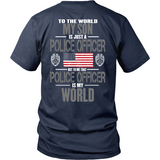 My Son The Police Officer (backside design only)