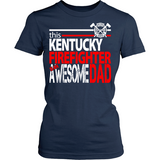 Awesome Kentucky Firefighter Dad - Shoppzee