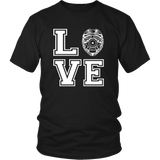 Police and Law Enforcement Love T Shirt