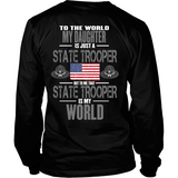 State Trooper Daughter (backside design only)