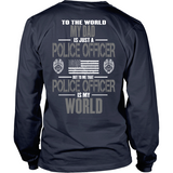 Dad Police Officer (backside design only) - Shoppzee