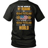 Husband Highway Patrolman (backside design)
