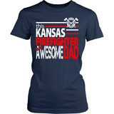 Awesome Kansas Firefighter Dad - Shoppzee