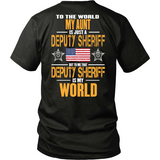 My Aunt Deputy Sheriff (backside design)