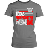 Awesome Texas Firefighter Dad - Shoppzee