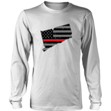 Connecticut Firefighter Thin Red Line - Shoppzee