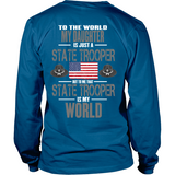 State Trooper Daughter (backside design only)