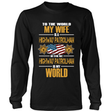 Wife Highway Patrolman (frontside design) - Shoppzee