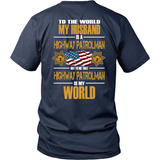 Husband Highway Patrolman (backside design)