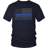 Blue Lives Matter Police Lives Matter Police Support Police Flag - Shoppzee