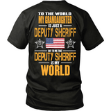 Grandaughter Deputy Sheriff (backside design)