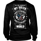 My Sister the Mechanic (backside design)