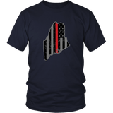 Maine Firefighter Thin Red Line
