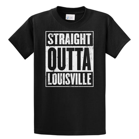 Straight Outta Louisville Shirt Funny Louisville Shirt Louisville Kentucky