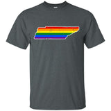 Tennessee Rainbow Flag LGBT Community Pride LGBT Shirts