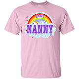 Happiest-Being-The Best Nanny-T-Shirt
