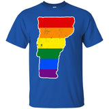 Vermont Rainbow Flag LGBT Community Pride LGBT Shirts