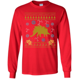 Ugly Christmas Sweater Stegosaurus