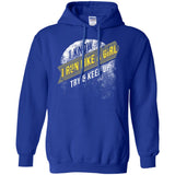 Run Like A Girl Try Keep Up Running Gag Gift  G185 Gildan Pullover Hoodie 8 oz.