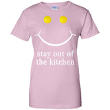 Play-Pickleball-Stay-Out-Of-The-Kitchen-Pickleball-Shirt  G200L Gildan Ladies' 100% Cotton T-Shirt