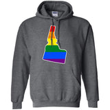 Idaho Rainbow Flag LGBT Community Pride LGBT Shirts  G185 Gildan Pullover Hoodie 8 oz.