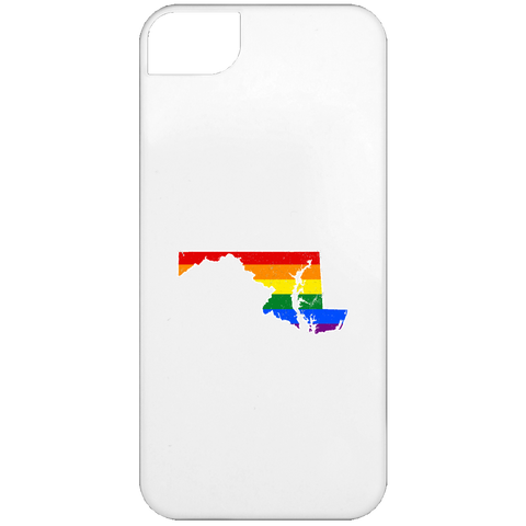 Maryland Rainbow Flag LGBT Community Pride LGBT Shirts  iPhone 5 Case