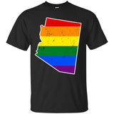 Arizona Rainbow Flag LGBT Community Pride LGBT Shirts