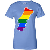 Portugal Rainbow Flag LGBT Community Pride LGBT Shirts