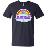 Happiest-Being-The Best Mawmaw T Shirt  Men's Printed V-Neck T