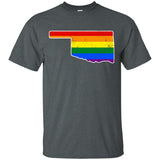 Oklahoma Rainbow Flag LGBT Community Pride LGBT Shirts