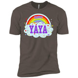 Happiest-Being-The Best Yaya-T-Shirt  Next Level Premium Short Sleeve Tee
