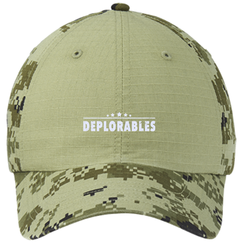 Deplorables Colorblock Digital Camouflage Cap - Shoppzee