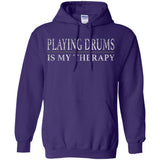 Playing Drums Is My Therapy Funny Drummer Shirt