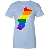 Portugal Rainbow Flag LGBT Community Pride LGBT Shirts