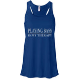 Playing Bass Is My Therapy Bass Player Shirt Bassist Shirt