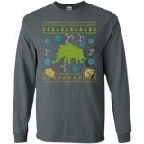 Ugly Christmas Sweater Stegosaurus