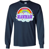 Happiest-Being-The Best Mawmaw T Shirt  LS Ultra Cotton Tshirt