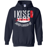 I Kissed A Drummer And Liked It  G185 Gildan Pullover Hoodie 8 oz.