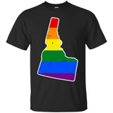 Idaho Rainbow Flag LGBT Community Pride LGBT Shirts