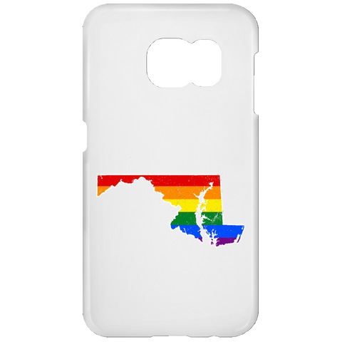 Maryland Rainbow Flag LGBT Community Pride LGBT Shirts  Samsung Galaxy S7 Phone Case