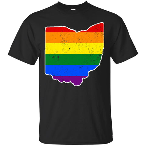 Ohio Rainbow Flag LGBT Community Pride LGBT Shirts
