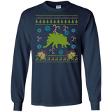 Ugly Christmas Sweater Stegosaurus
