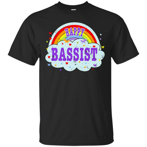 Happy-Bassist-Gift-Bass-Player-T-Gift Bass Gift